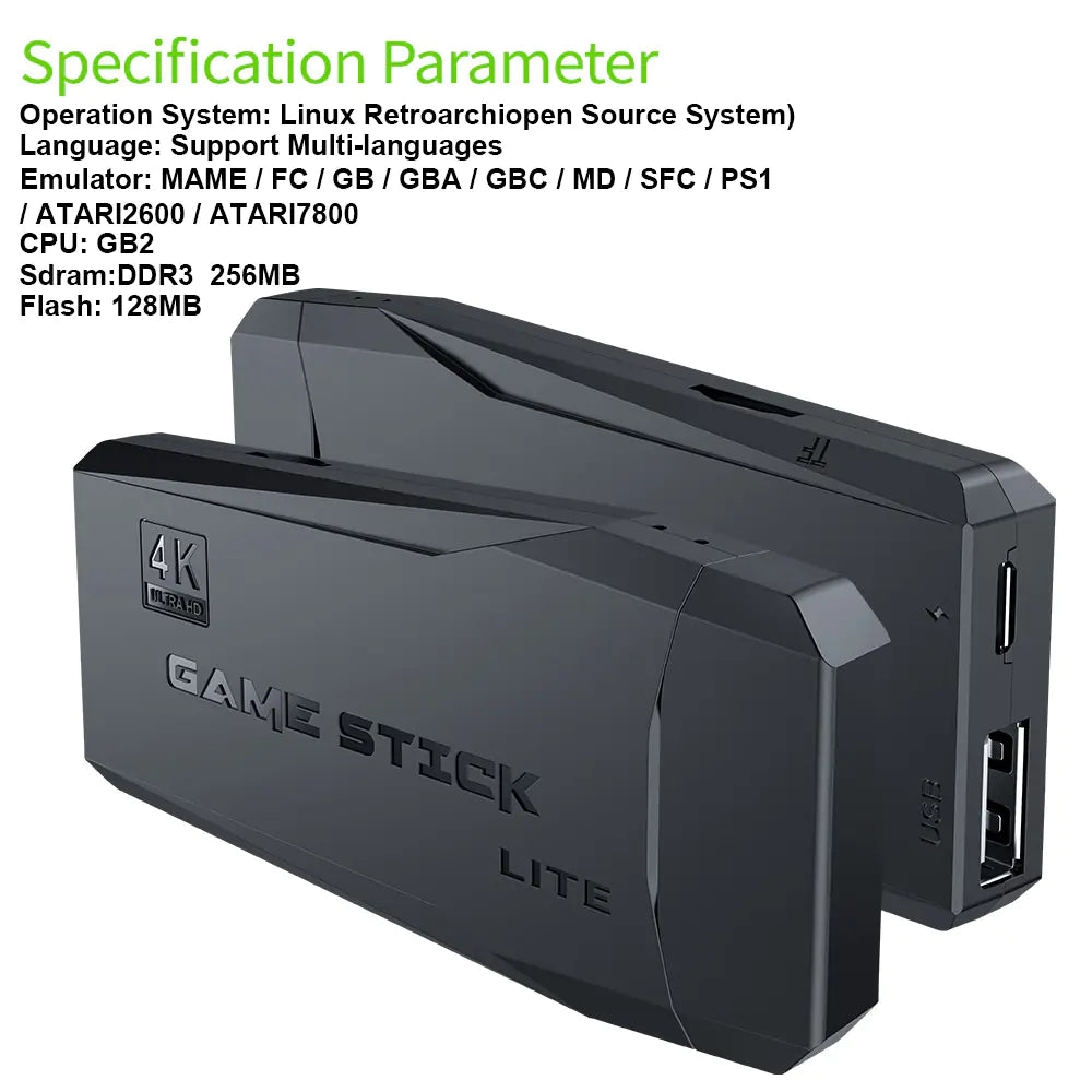 Consola Nerdplay HDMI Lite con Juegos Retro + 2 Mandos NP2