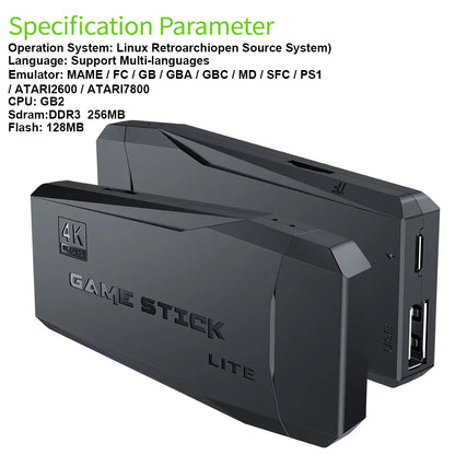 Consola Nerdplay HDMI Lite con Juegos Retro + 2 Mandos NP2