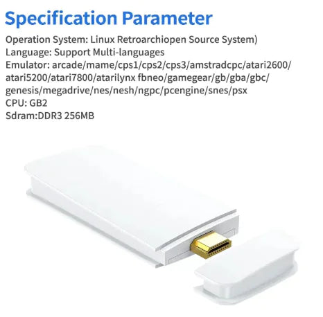 Consola Nerdplay HDMI Pro con Juegos Retro + 2 Mandos NP5