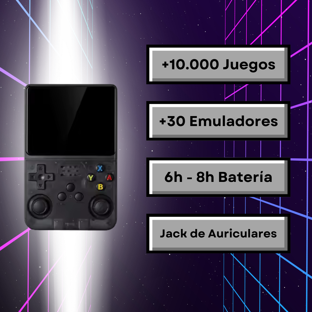Consola Portatil Retro Nerdplay R36S + 10.000 Juegos